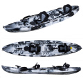 LSF Factory Wholesale 2+1 person sit on top family kayak with paddle and seats